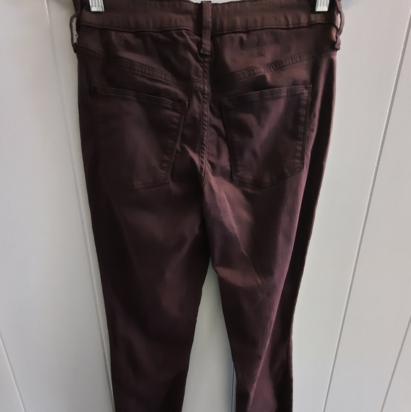 Universal Thread High Rise Jeggings Plum Size 26R - Picture 6 of 6